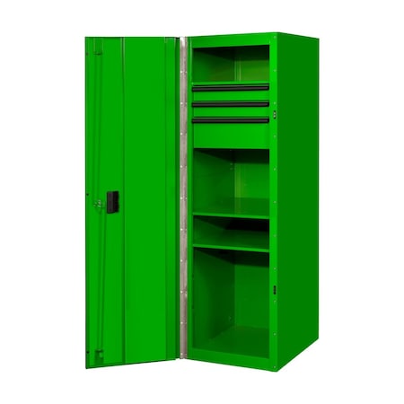 Extreme Tools Side Locker, 3 Drawer, Green, 19 in W x 25 in D RX192503SLGNBK